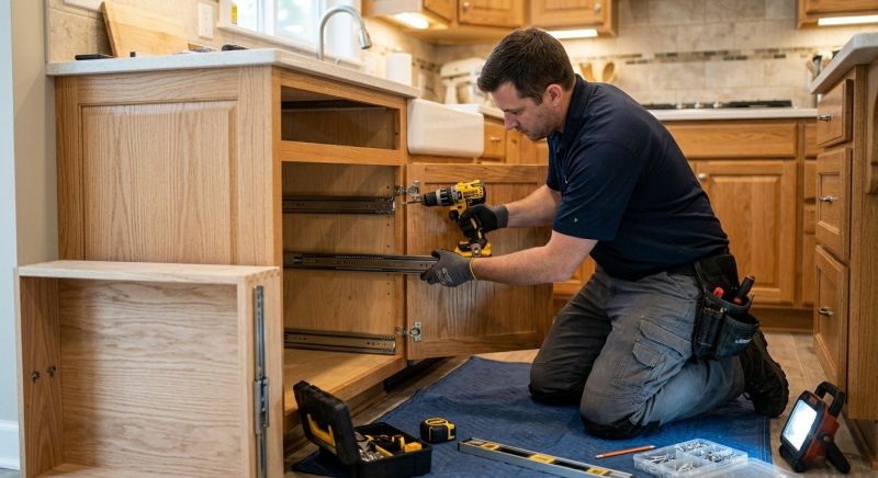Drawer Hardware Installation Service